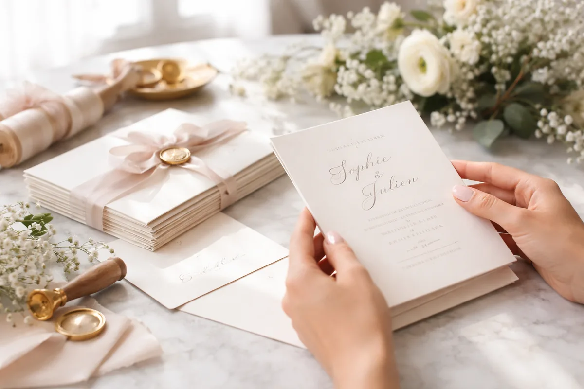 Combien de temps avant le mariage doit-on envoyer les invitations